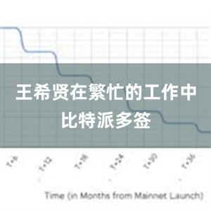 王希贤在繁忙的工作中比特派多签