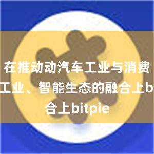 在推动动汽车工业与消费电子工业、智能生态的融合上bitpie